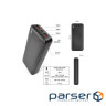 Батарея універсальна EMOS 20000mAh AlphaQ3, 22.5W, black (B0572B)