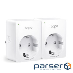 Розумна розетка TP-Link Tapo P110 (2-pack) (Tapo P110(2-pack))