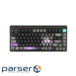 Клавіатура A4Tech AT75 RGB USB UA Cypher Ghost (4711421001830)