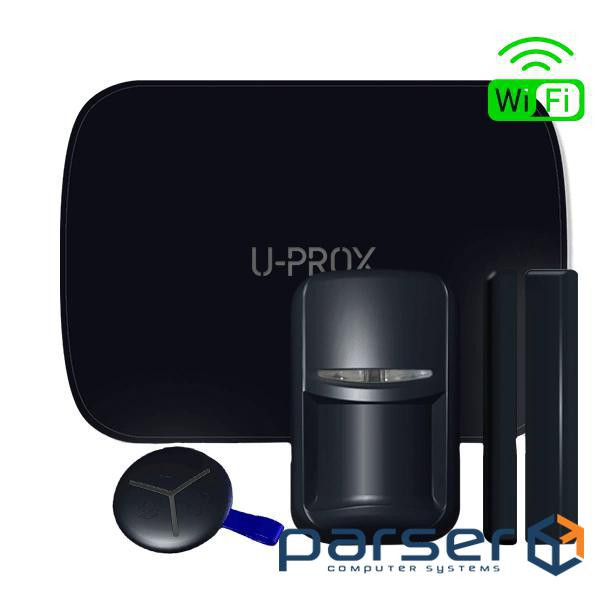 Комплект бездротової охоронної сигналізації U-Prox MP WiFi S Black