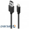 Дата кабель USB 2.0 AM to Lightning 2.0m CB1032 ACME (4770070879122)