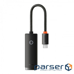USB-хаб Baseus Enjoy HD intelligent HUB Type-C to 4KHDMI*2, Type-C PD Сірий 