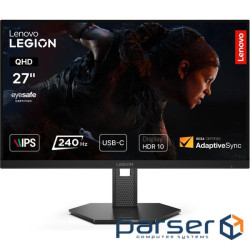 27" 16:9 ігровий IPS РК монітор, 2560х1440, 240 Гц , 0,5 мс (MPRT), 90% DCI-P3, HDR10, (67D2UAC1UA)