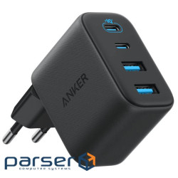 мережева зарядка ANKER Zolo Charger - 50W, 2xUSB-C & 2xUSB-A (Чорна) (A121EG11)
