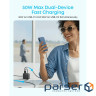 мережева зарядка ANKER Zolo Charger - 50W, 2xUSB-C & 2xUSB-A (Чорна) (A121EG11)