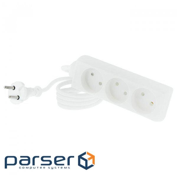 Подовжувач TECRO TSC-3-5 White 5м