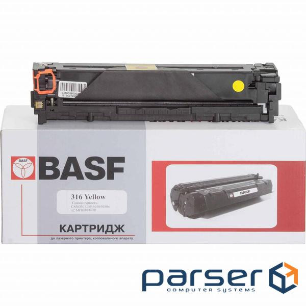 Картридж BASF Canon 716Y, LBP-5050/5970 аналог 1977B002 (KT-716Y-1977B002) (BASF-KT-716Y-1977B002)