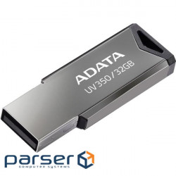 Flash A-DATA USB 3.2 UV 350 32Gb Silver (AUV350-32G-RBK)