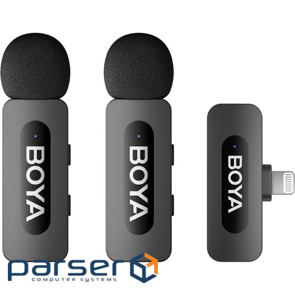 Мікрофон Boya BY-V2 Lightning Black