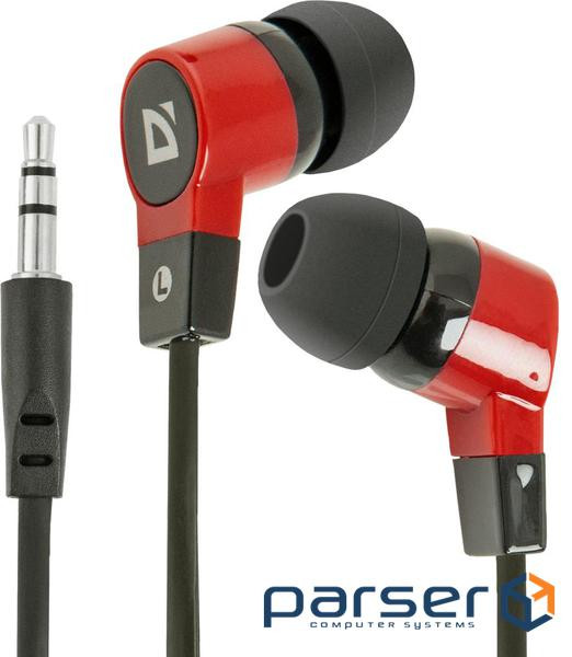 Навушники Defender Basic 619 Black-Red (63619)