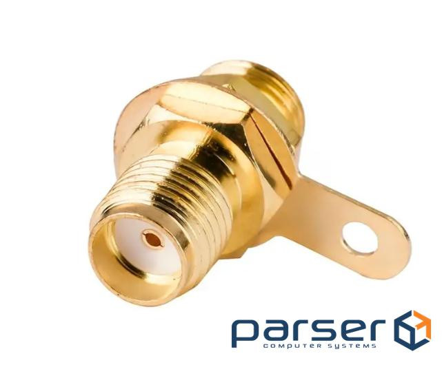 Роз&apos,єм SMA Female монтаж на корпус з гайкою під паяння ціна за 1 шт (YT42265)