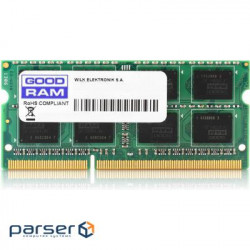 Оперативна пам'ять Goodram 4GB SO-DIMM DDR3 1600 MHz (GR1600S3V64L11S/4G)