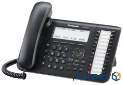 Системний телефон  Panasonic KX-DT546RU Black (цифровой) для АТС Panasonic (KX-DT546RU-B)