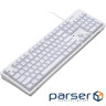 Клавіатура Thunderobot K104 Red Switch USB UA White (6932066308162)