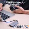 Концентратор Vention USB3.1 Type-C --> USB 3.0x3/SD/TF/PD 100W Hub 6-in-1 (TNHHB)