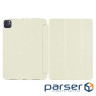 Чохол до планшета BeCover Tri Fold Soft TPU Silicone Apple iPad Pro 11" M5 2025 Beige (715990)