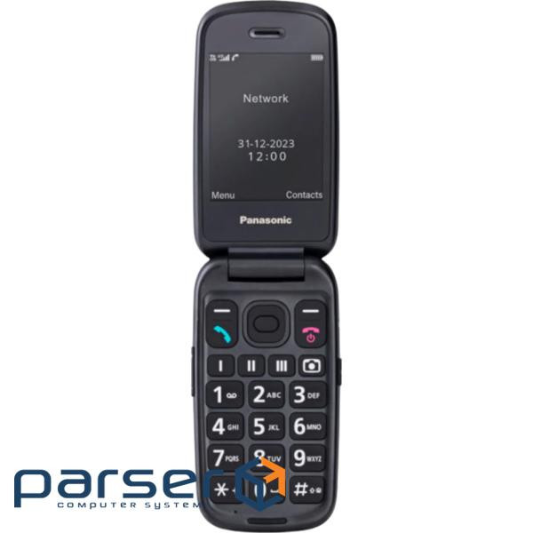 Мобільний телефон сірий PANASONIC KX-TU550EXC PANASONIC KX-TU550EXC