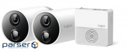 Розумна бездротова система відеоспостереження, система з двома камерами TP-LINK Tapo C (TAPO-C400S2) TP-LINK Tapo C (TAPO-C400S2)