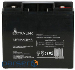 Акумуляторна батарея EXTRALINK AGM 12V 18AH (EX.6334)