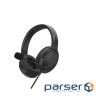 Навушники з мікрофоном A4Tech FH280U, USB, колір чорний (FH280U (Black)) (FH280U (Black))