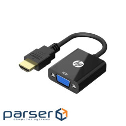 Перехідник HDMI M to VGA F 0.15m black HP (HP_DHC-CT500)