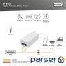 PoE-Інжектор DIGITUS PoE+ 802.3at, 10/100/1000 Mbps, Output max. 48V, 30W, білий (DN-95132)