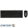 Набір провідні клавіатура і миша KR-8520D USB Black (KR-8520D Black)