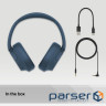 Навушники Sony WH-CH720N Wireless Blue (WHCH720NL.CE7)