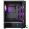 Корпус 1STPLAYER Firebase X5 4F1+PS-750FK Black 750W (X5-BK-4F1-PS-750FK-EU)