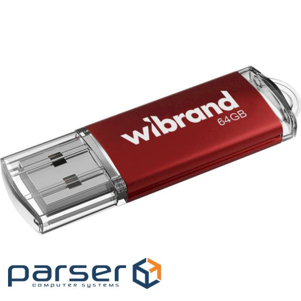 Флешка WIBRAND Cougar 64GB USB2.0 Red (WI2.0/CU64P1R)