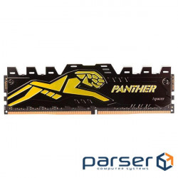 Модуль пам'яті APACER DDR4 8Gb 3200Mhz Panther Golden AH4U08G32C28Y7GAA-1