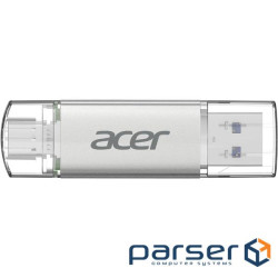USB Flash Acer UT300 128GB Dual Drive USB-C & USB-A USB 3.2 Gen1, Retail (BL.9BWWA.590)