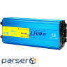 Інвертор Choetech з зарядкою, функція ДБЖ 12\220V 2500Вт, LiFePO₄/Li-ion/AGM/GEL, (INV-C2500WUPS-EU)