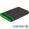 Портативний жорсткий диск TRANSCEND StoreJet 25M3C 4TB USB3.1 Iron Gray (TS4TSJ25M3C)