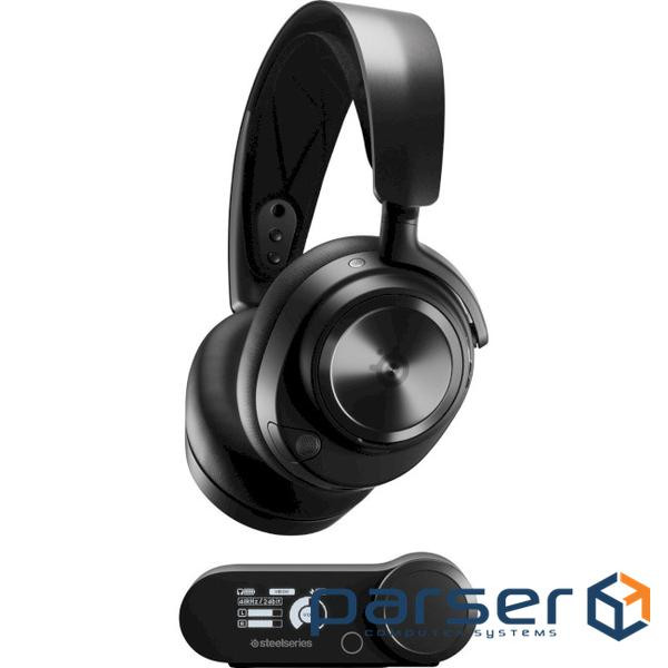 Навушники геймерські STEELSERIES Arctis Nova Pro Wireless X Black (61521)