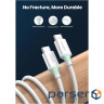 Дата кабель USB-C to USB-C 0.5m 3A 60W US264 white Ugreen (60517)