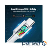 Дата кабель USB-C to USB-C 0.5m 3A 60W US264 white Ugreen (60517)
