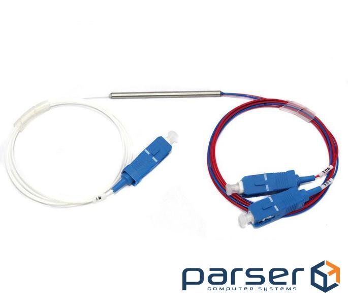 Подільник оптичний RCI FBT - 20/ 80% - SC/ UPC (FBT 1x2 (FBT 1x2 (1310/1490/1550)  - 20/80% (SC/PC)) RCI FBT - 20/ 80% - SC/ UPC (FBT 1x2 (FBT 1x2 (1310/1490/1550)  - 20/80% (SC/PC))