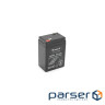 Акумуляторна батарея Wimpex WX-645 6 V 5Ah (70 x 47 x 100 (105)), 0.60 kg, Black, Q20