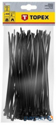 Topex screed black, 3.6x200 mm, plastic, 100 pcs . (44E976)