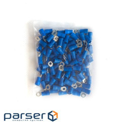 Накінечник кабельний кільцевий з ізоляцією 1.5-2.5мм.кв під болт 3 100шт (087614)