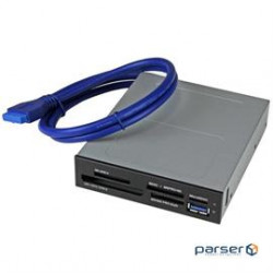 StarTech 35FCREADBU3 USB 3.0 Internal Multi-Card Reader with UHS-II Support Retail