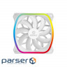 Комплект вентиляторів ENERMAX SquA RGB 120mm PWM White 3-Pack (UCSQARGB12P-W-BP3)