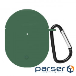 Чохол для навушників BeCover Silicon для Xiaomi Redmi Buds 3 Pro Dark Green (707463)