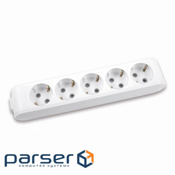 Колодка для подовжувача Panasonic X-tendia 5 гнізда grey (WLTB04502GR-UA)