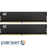 Модуль пам"яті для комп"ютера DDR5 32GB (2x16GB) 6000 MHz 42-Series eXceleram (E-42-011D-32)