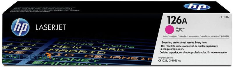 Картридж HP CLJ 126A Magenta, CP1025 (CE313A)
