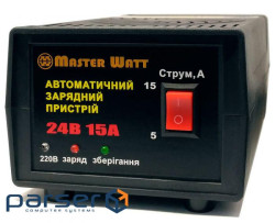 Автоматичне ЗУ для аккумулятора MW-AZU24-15A 24V (25-260Ah) (MF, WET, AGM), 160-245V, Струм заряду 5А 