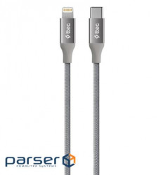 Кабель Ttec (2DK41UG) AlumiCable USB-C - Lightning 1.5м , Space Gray