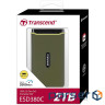 Transcend ESD380C 2TB USB 3.1 Type-C 3D NAND TLC Military Green (TS2TESD380C)
